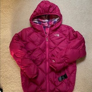 Girls North Face Moondoggy 550 Down Jacket